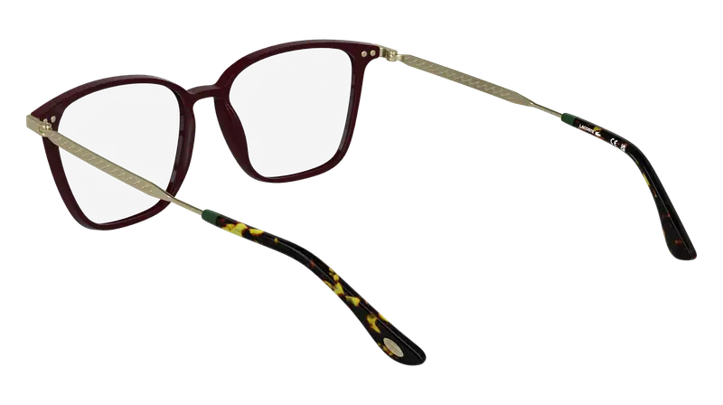 Lacoste Donna L2984 601 Montature da vista Bio-iniettato Bordeaux Squadrata Normale miniatura 3