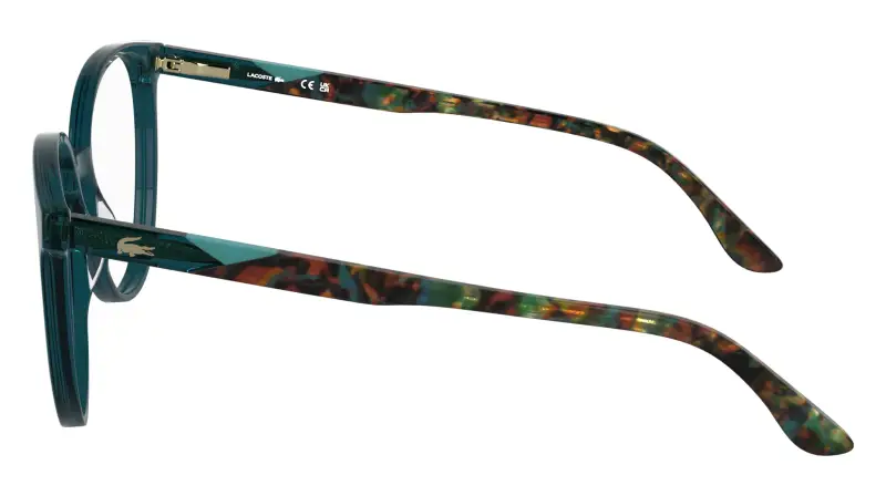 Donna L2987 460 Montature da vista Acetato Petrolio Squadrata Normale miniatura 3