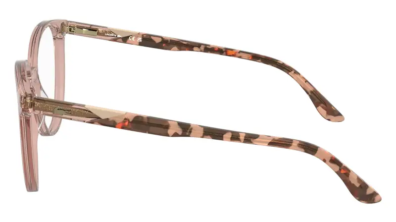 Donna L2987 662 Montature da vista Acetato Rosa Squadrata Normale miniatura 3