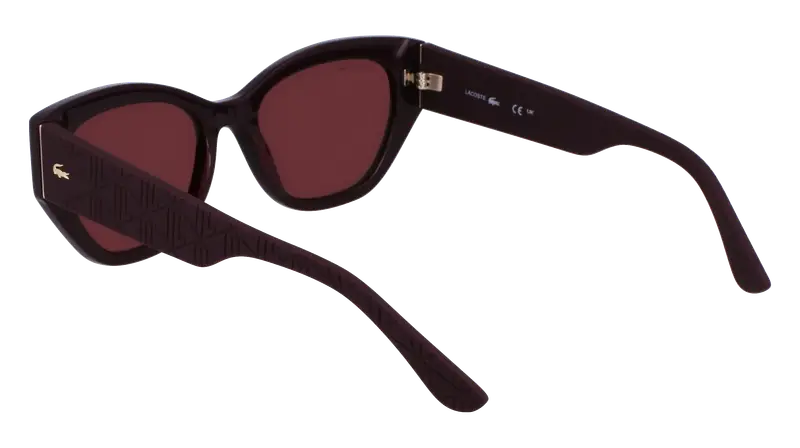 Lacoste Occhiali da sole Donna Bordeaux 883793 miniatura 2