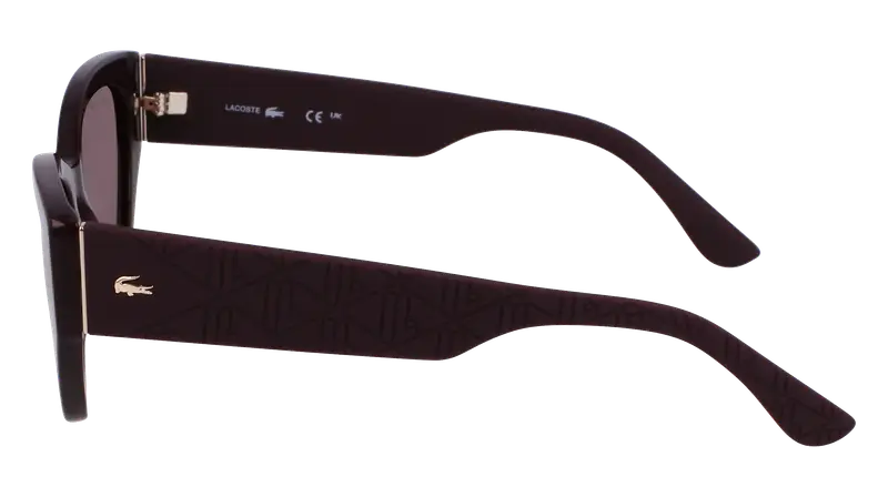 Lacoste Occhiali da sole Donna Bordeaux 883793 miniatura 3