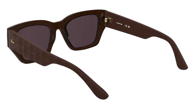 Lacoste Occhiali da sole Donna Marrone 884968 miniatura 3