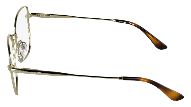 Donna Lacoste L2323 714 Montature da vista Metallo Oro Squadrata Normale miniatura 3