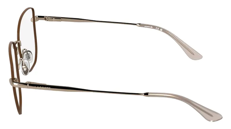 Donna Lacoste L2323 770 Montature da vista Metallo Rosa Squadrata Normale miniatura 3