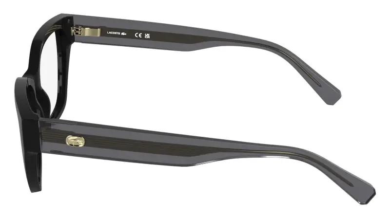 Donna Lacoste L4015 001 Montature da vista Bio-iniettato Nero Farfalla Normale miniatura 3