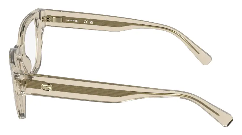 Donna Lacoste L4015 260 Montature da vista Bio-iniettato Giallo Farfalla Normale miniatura 3