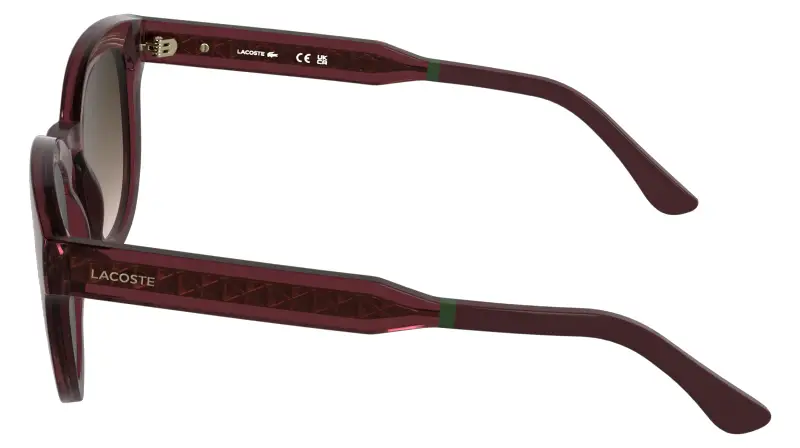Lacoste Occhiali da sole Donna Bordeaux 4198230 miniatura 3