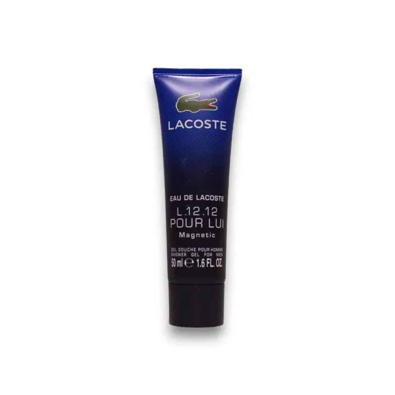 Eau de Lacoste L.12.12 Gel Doccia Detergente Magnetico per Tutti i Tipi di Pelle 50 ml