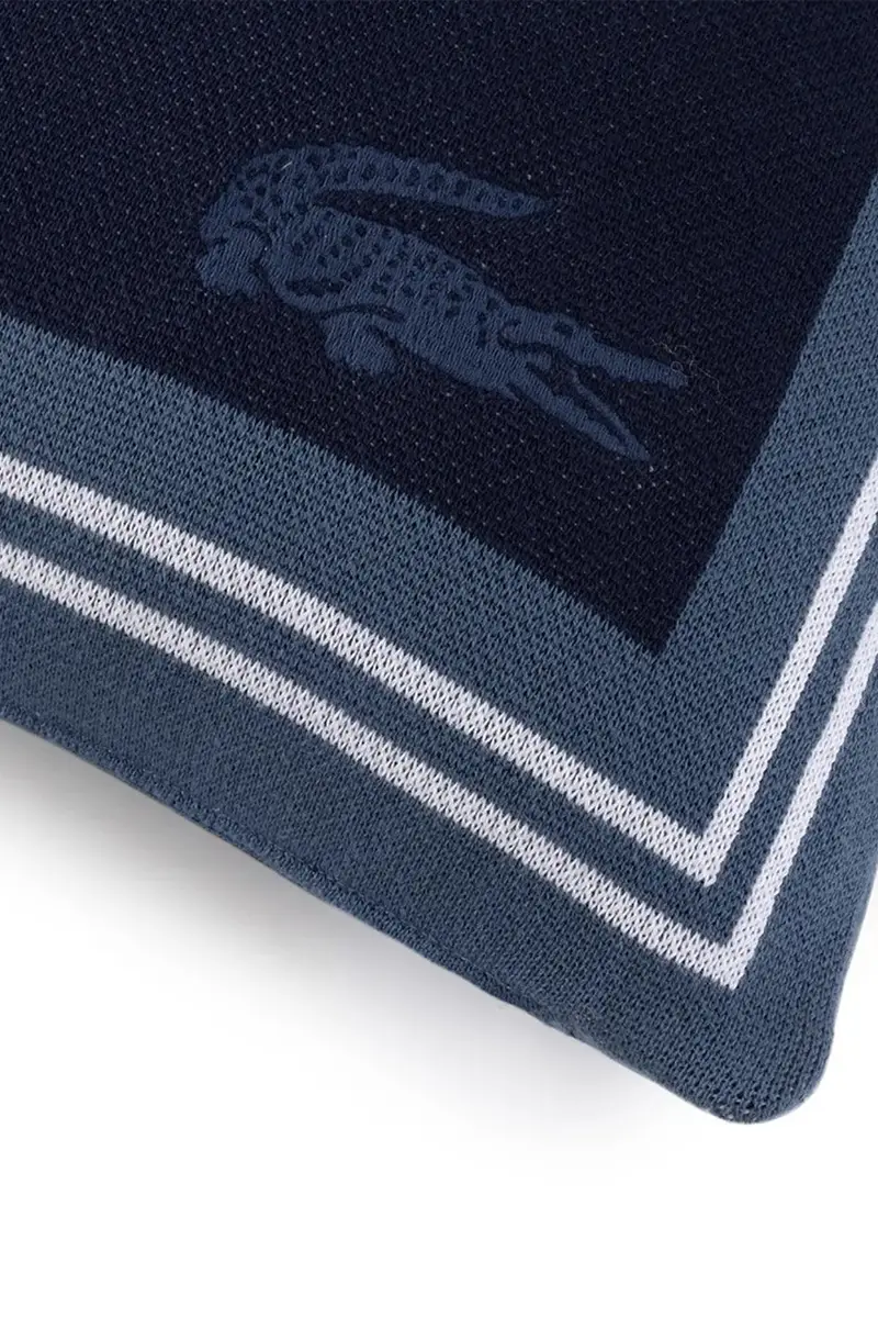 federa in cotone L FRAME Marine 45 x 45 cm colore blu navy miniatura 2