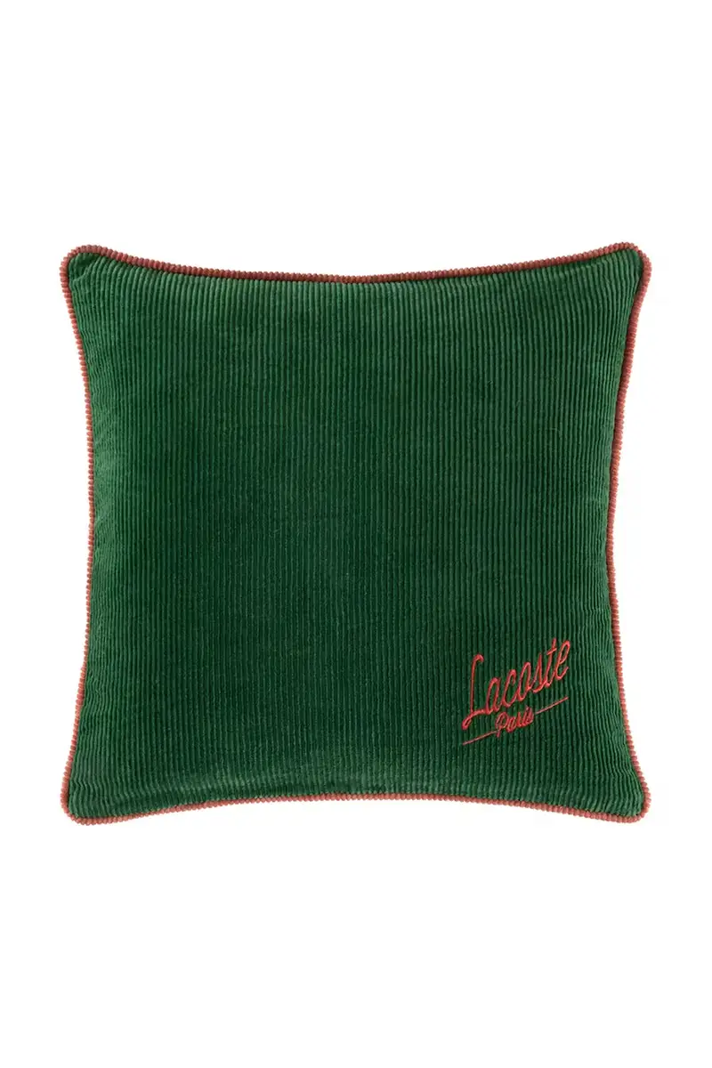 federa in cotone L VELVET Vert 45 x 45 cm colore verde