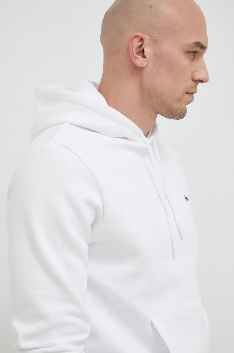 felpa colore bianco con cappuccio miniatura 4