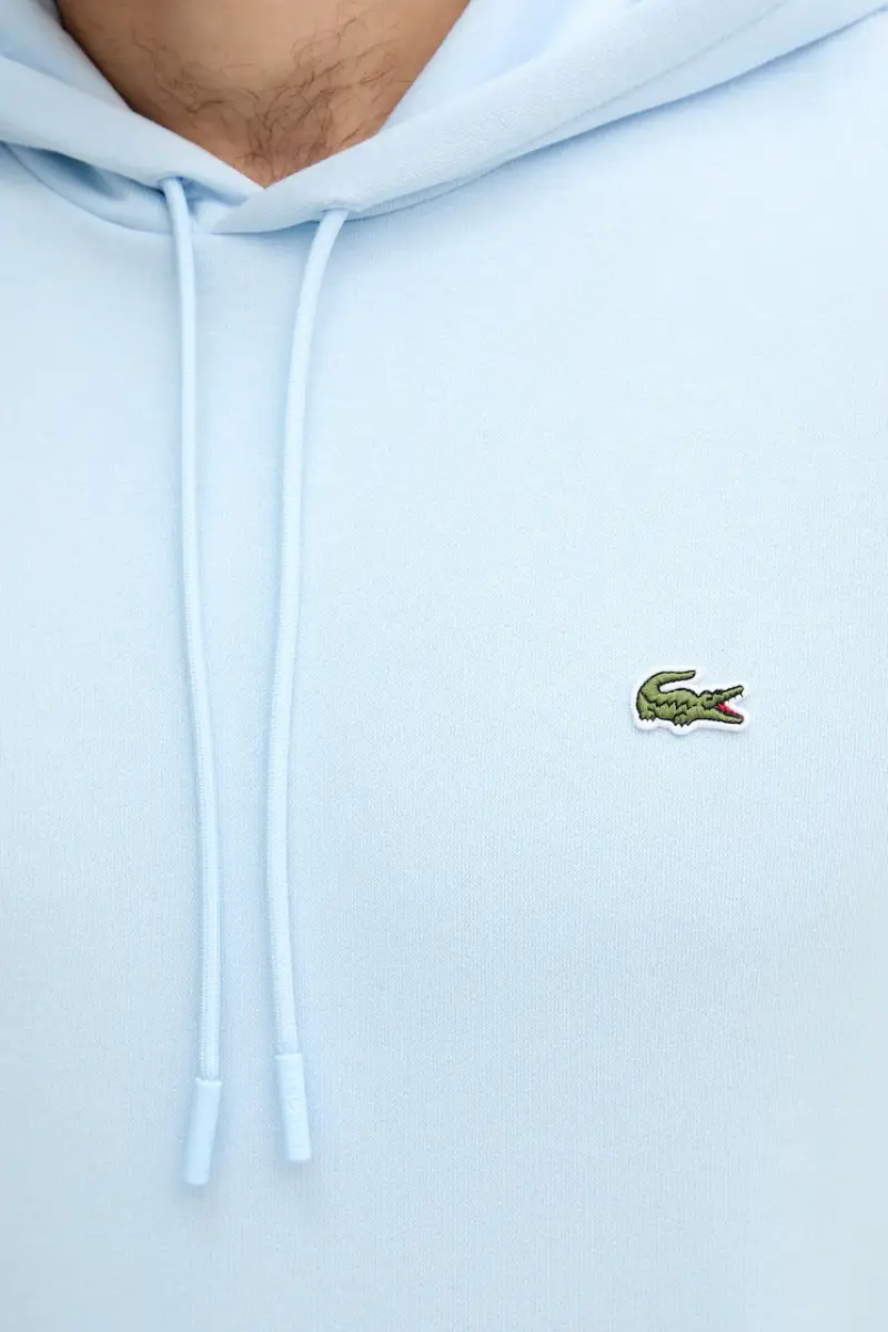 felpa colore nero con cappuccio SH9623 Blu miniatura 5