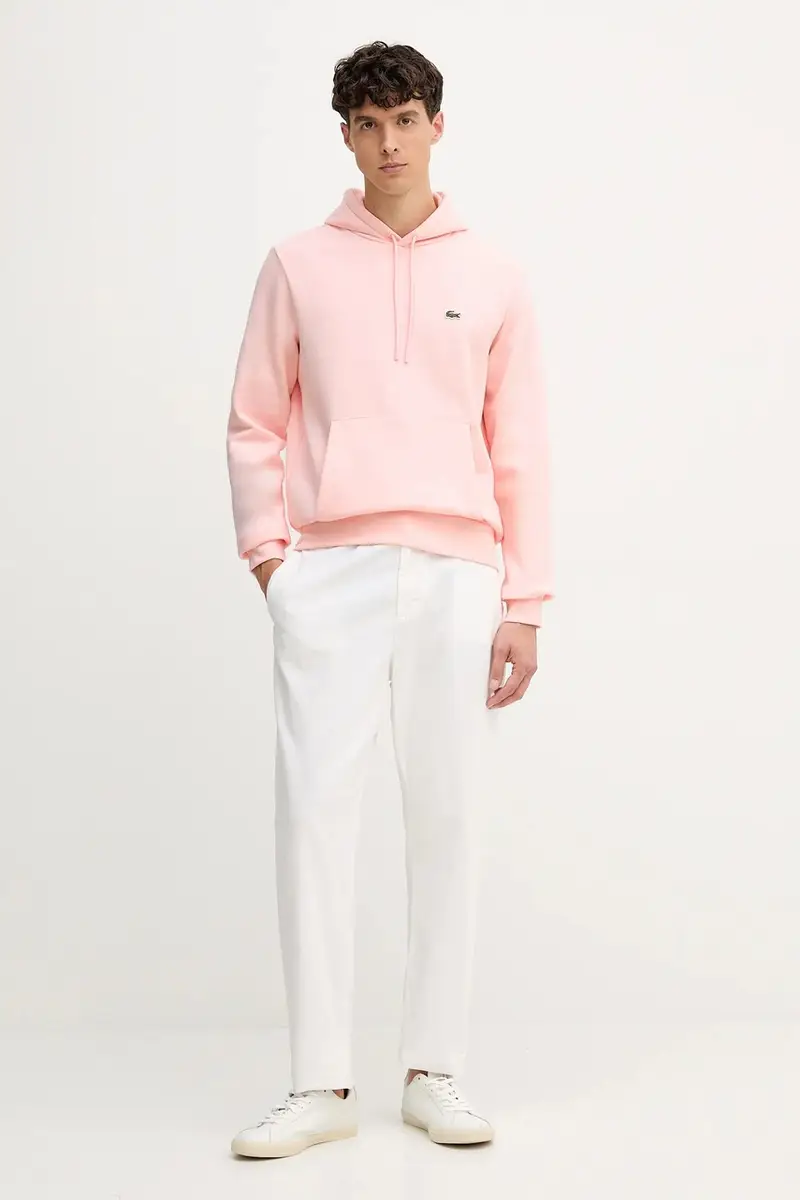 felpa colore nero con cappuccio SH9623 Rosa miniatura 3