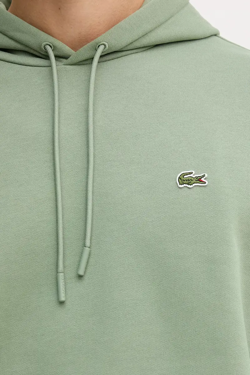 felpa colore nero con cappuccio SH9623 Verde miniatura 5