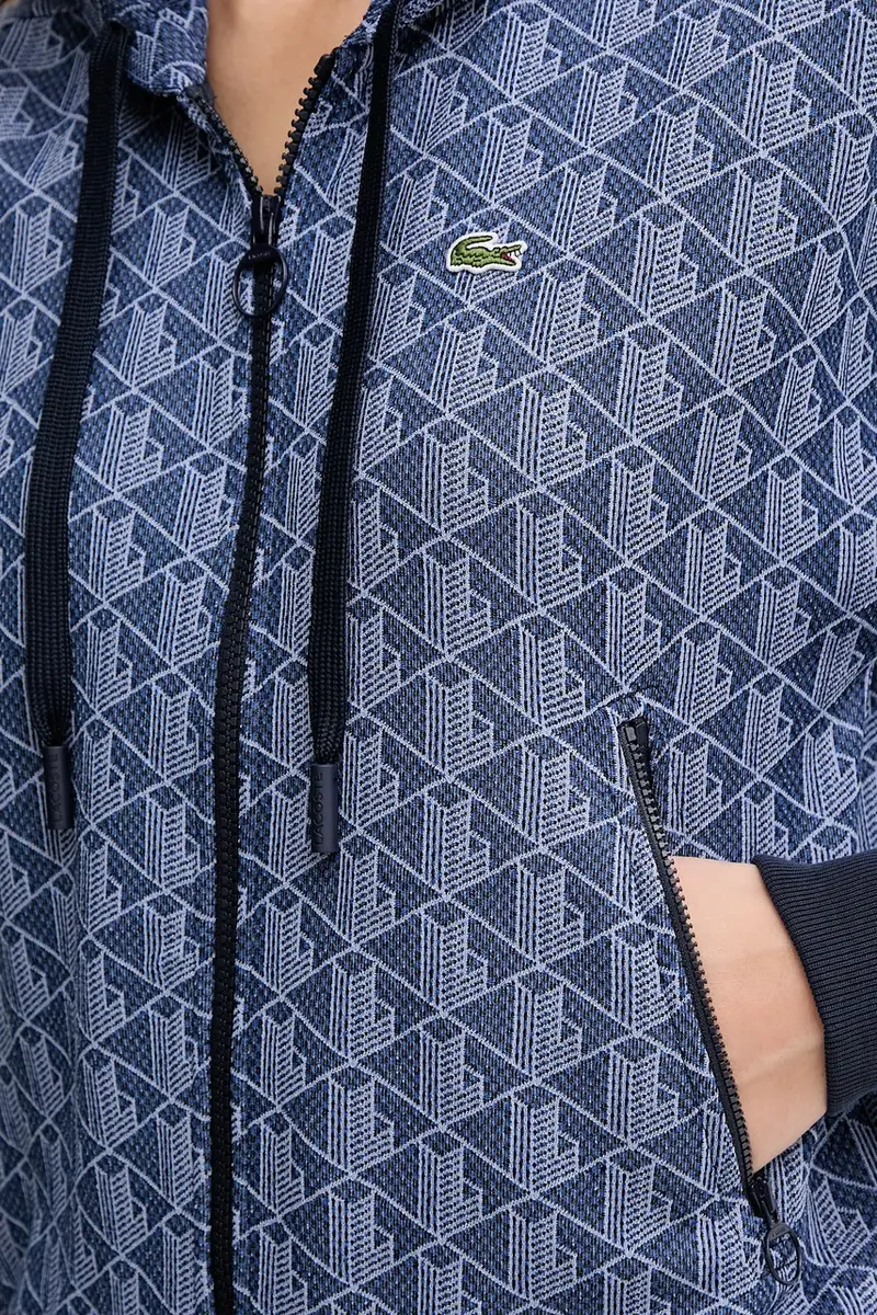 felpa donna colore blu con cappuccio SF7606 Blu navy miniatura 5