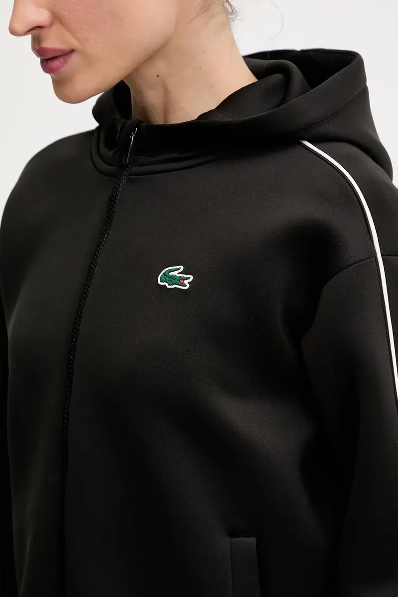 felpa donna colore nero con cappuccio SF8641 miniatura 5