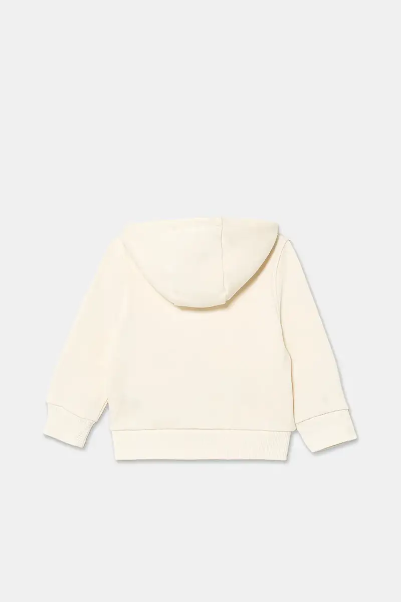 felpa in cotone bambino/a Beige miniatura 2