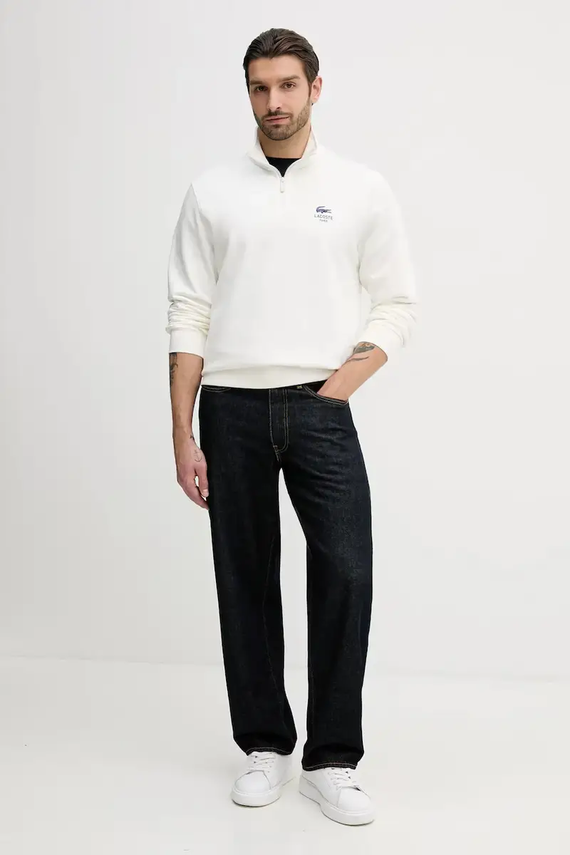 felpa in cotone Beige miniatura 2