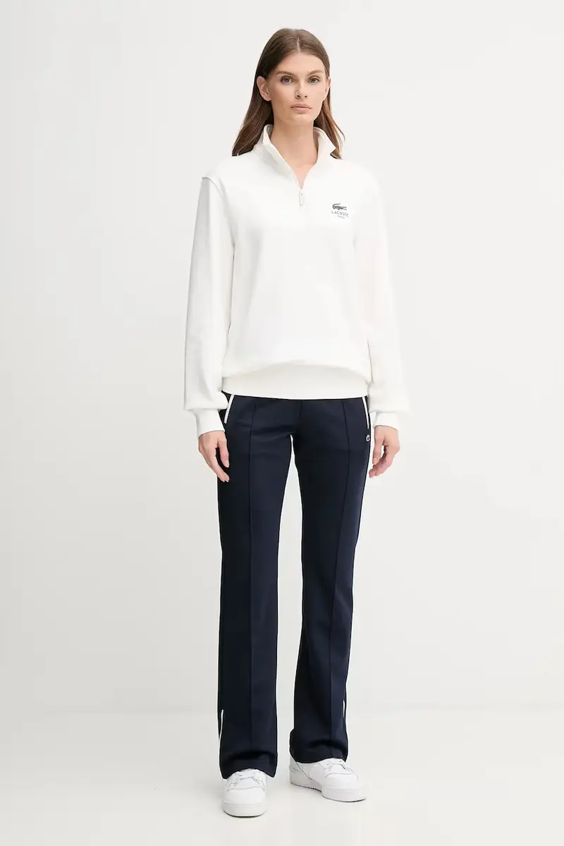 felpa in cotone colore beige SH2735 Bianco miniatura 4