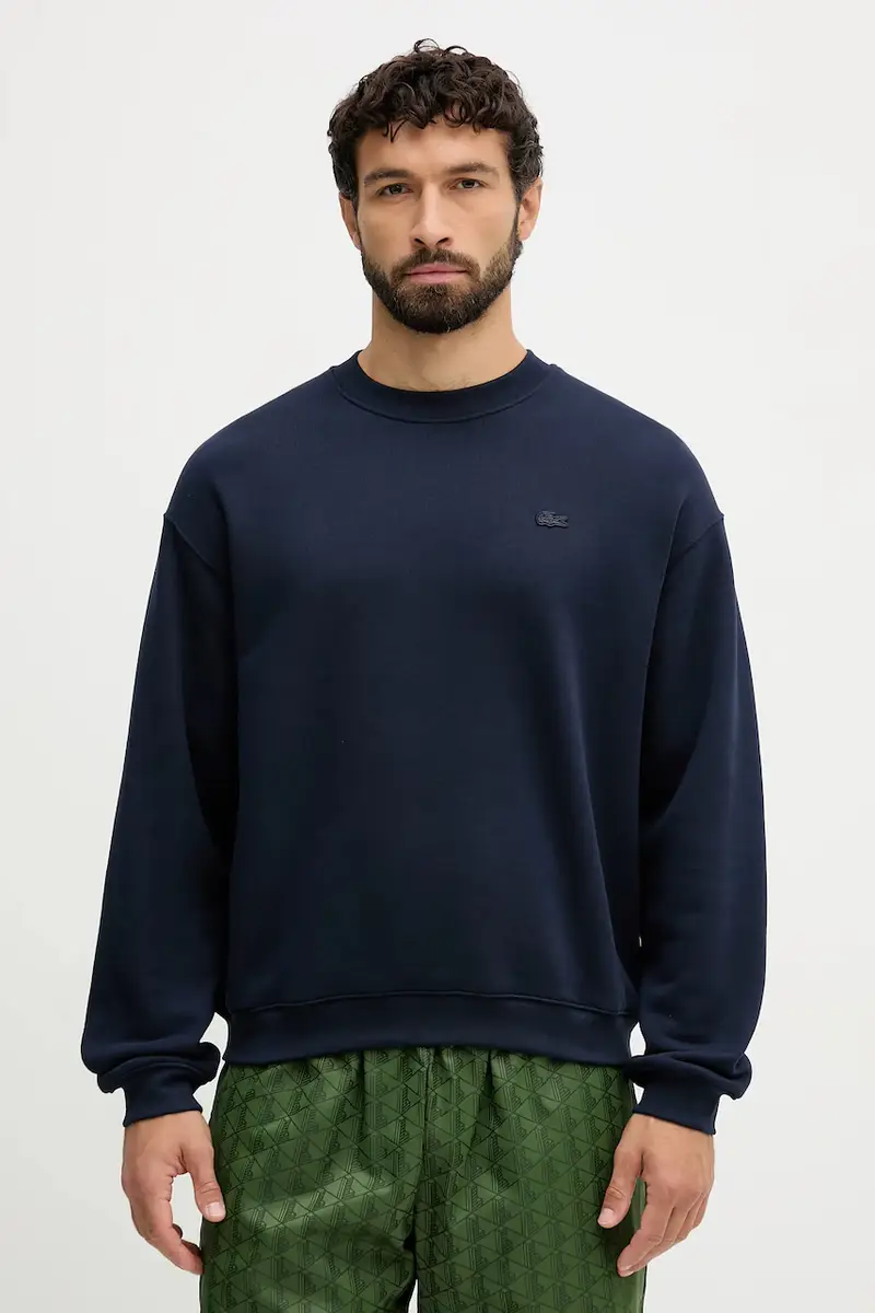 felpa in cotone colore blu navy SH7745