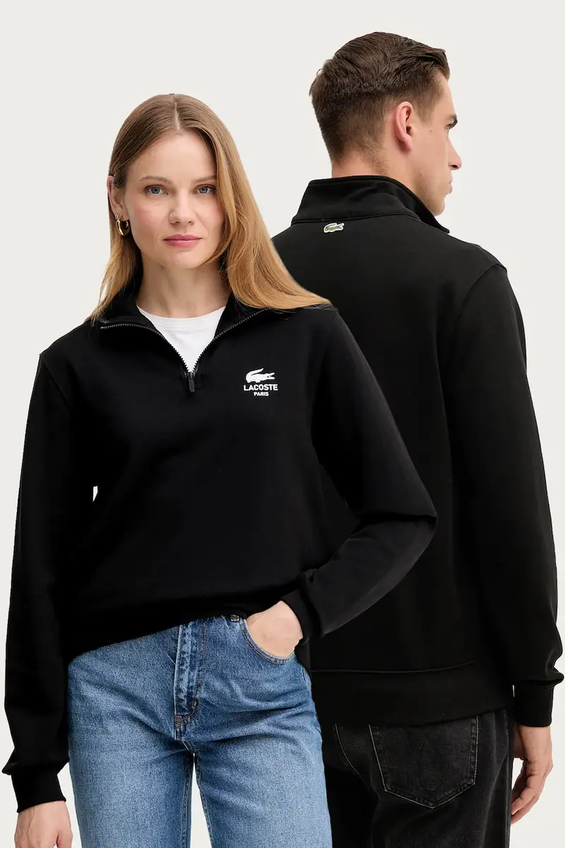 felpa in cotone colore nero SH2735