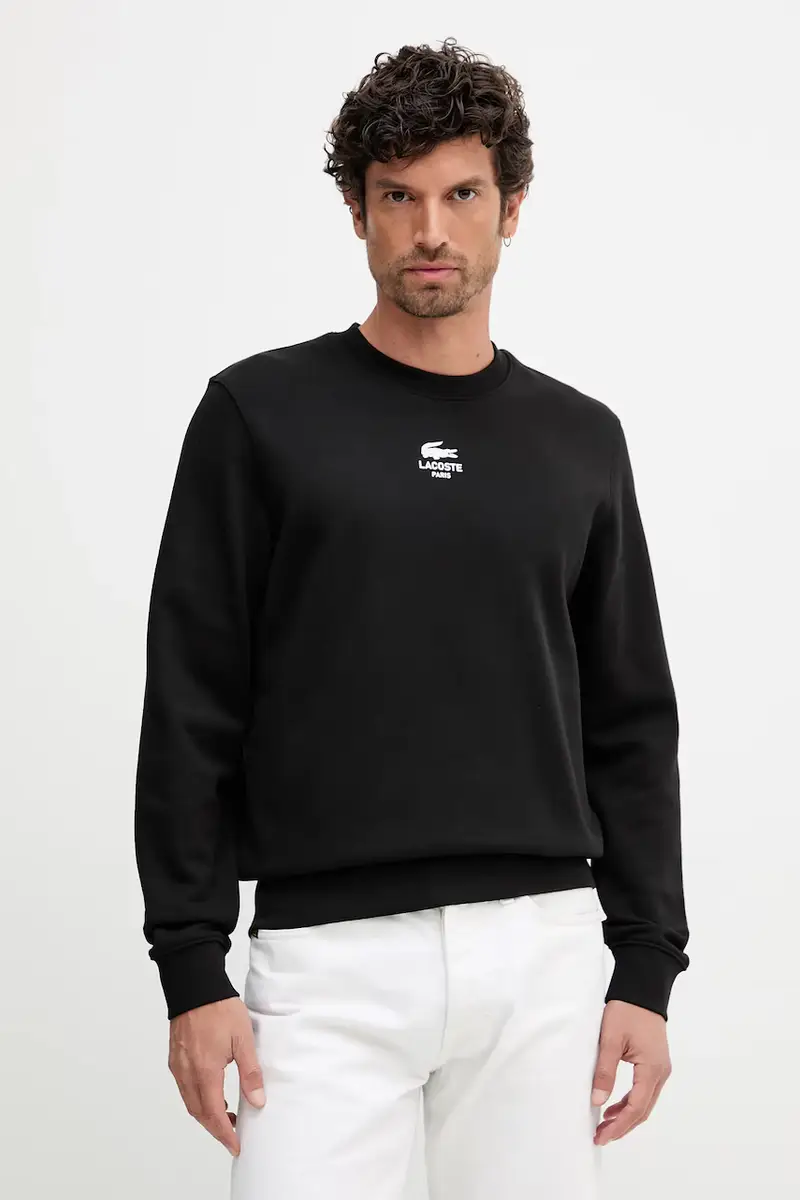 felpa in cotone colore nero SH2736