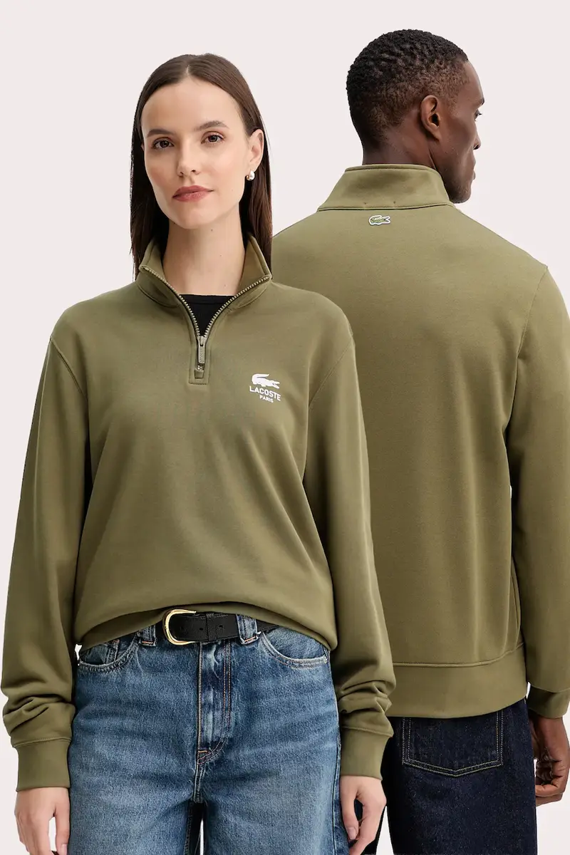 felpa in cotone colore verde SH2735 miniatura 5