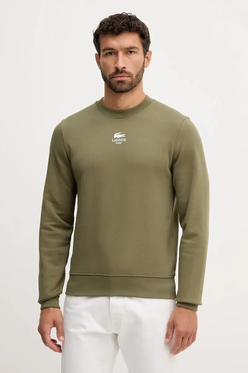 felpa in cotone colore verde SH2736 miniatura 2