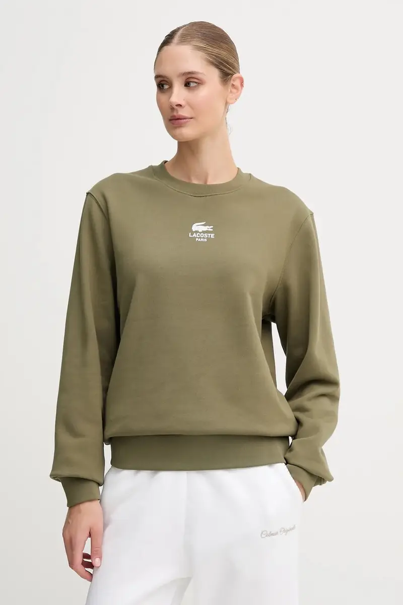 felpa in cotone colore verde SH2736 miniatura 3