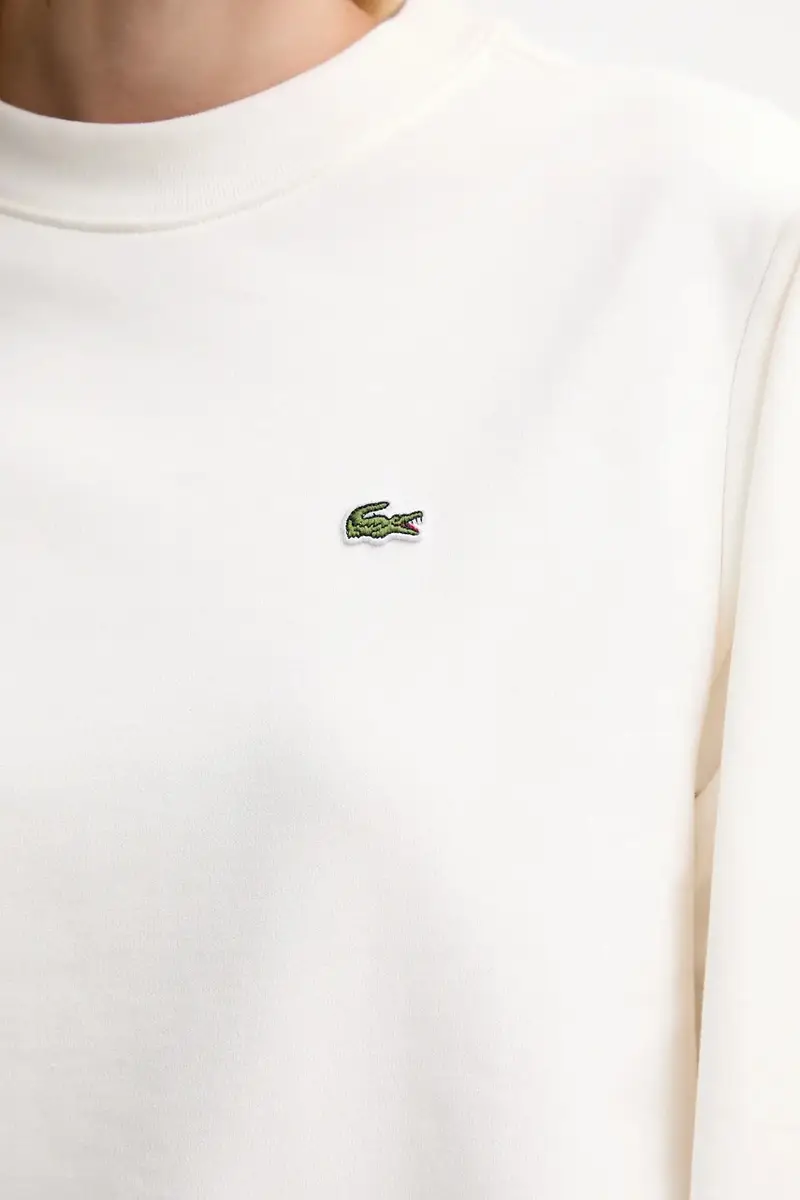 felpa in cotone donna colore beige SF5270 miniatura 5