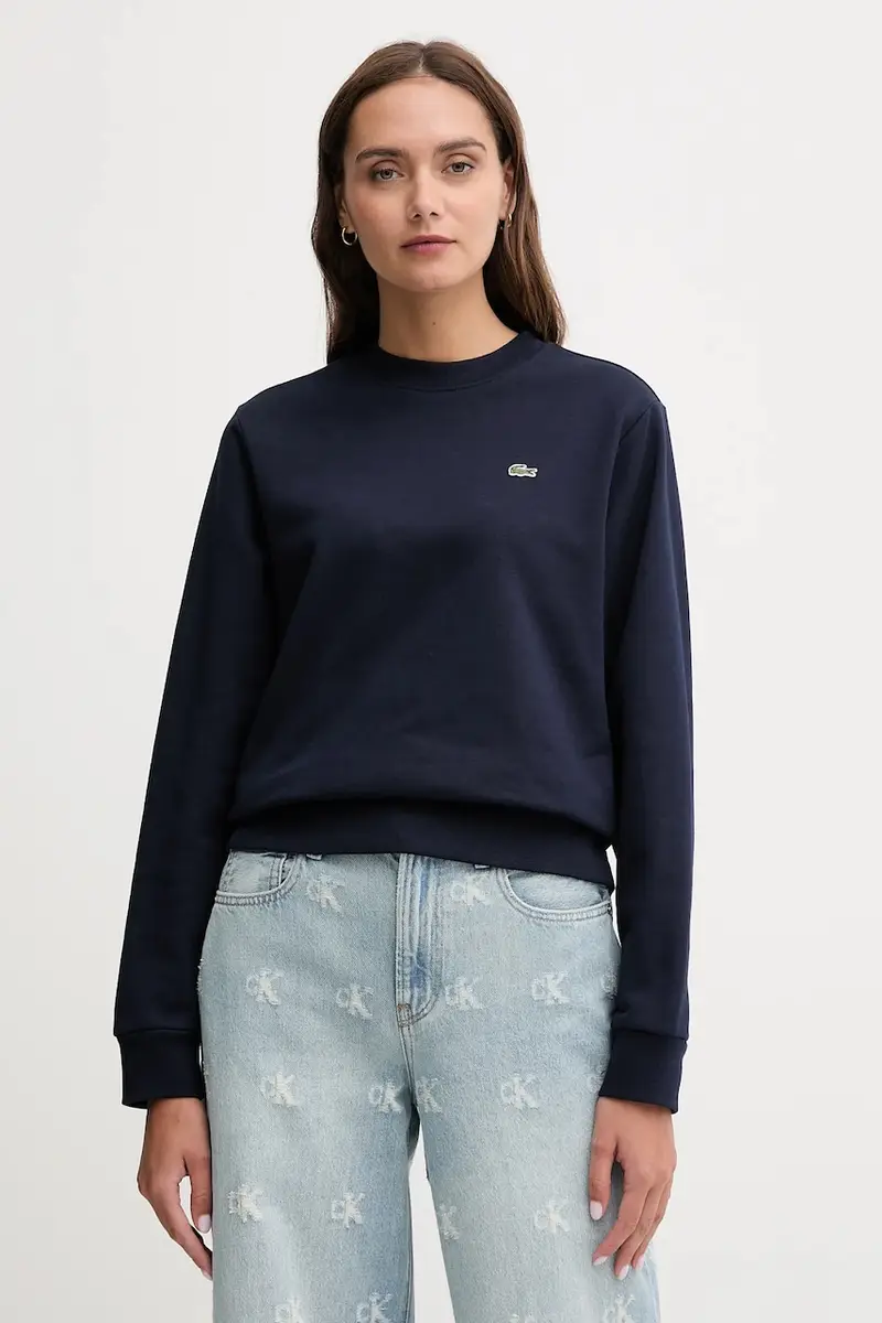 felpa in cotone donna colore blu navy SF5270