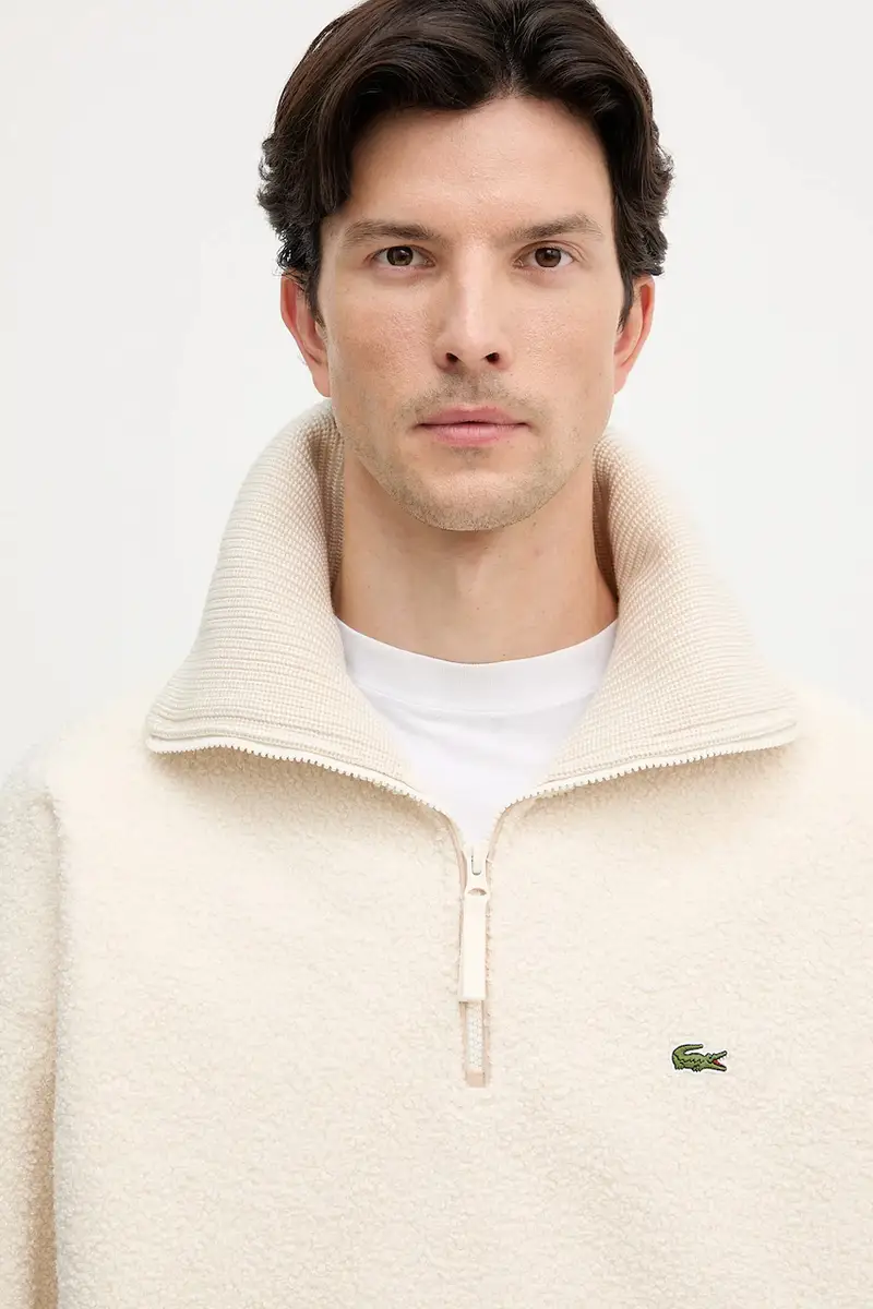 felpa in pile uomo colore beige SH5500 miniatura 4