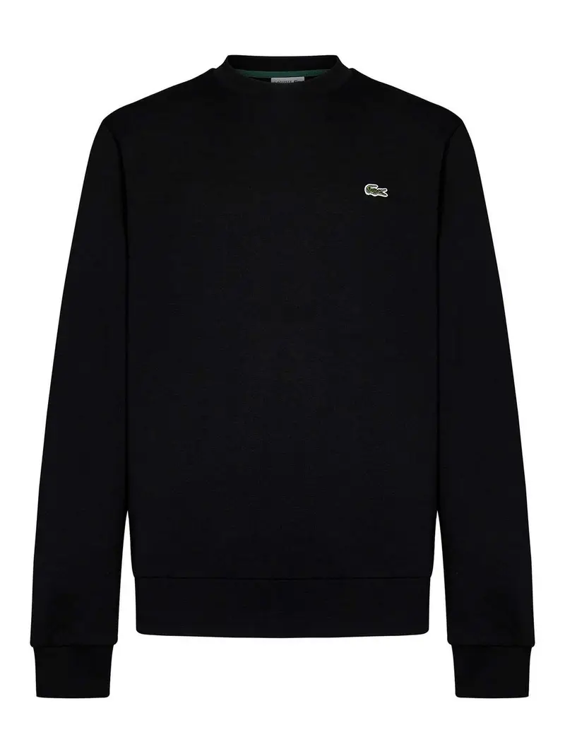 Felpa jogger girocollo Nero