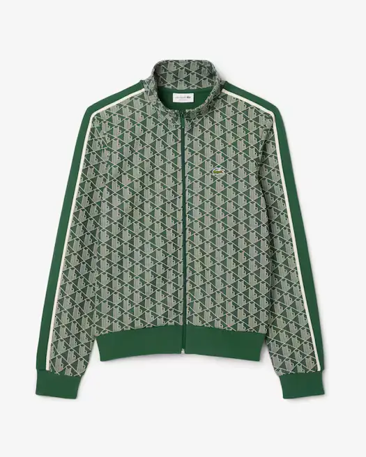 Felpa monogram verde