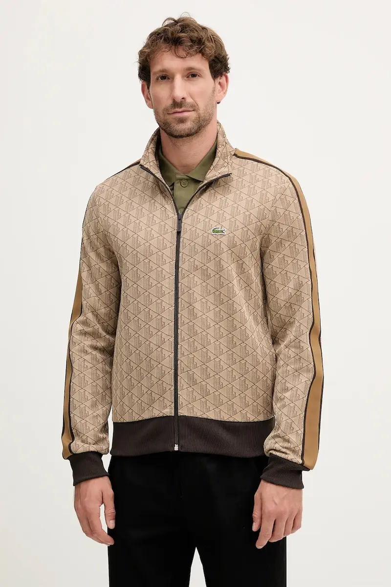 felpa uomo colore beige SH1368 Marrone