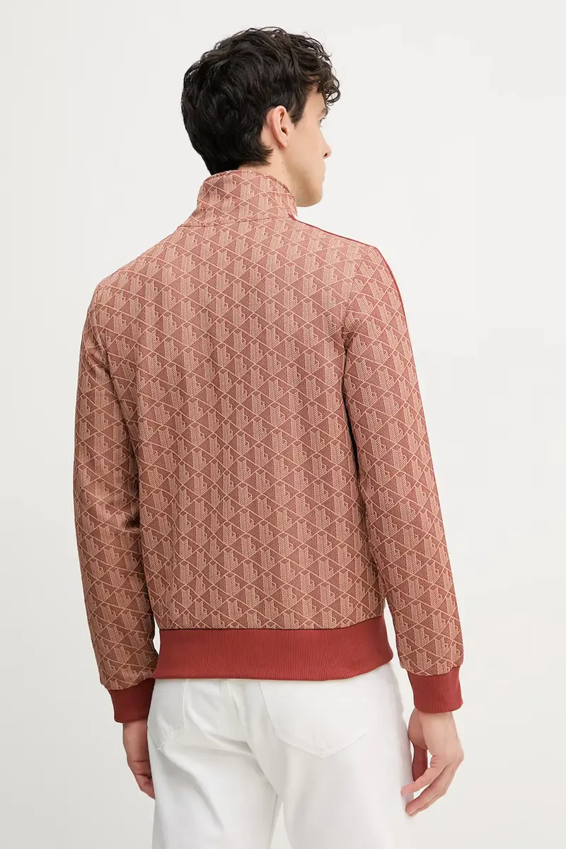 felpa uomo colore marrone Rosso miniatura 3