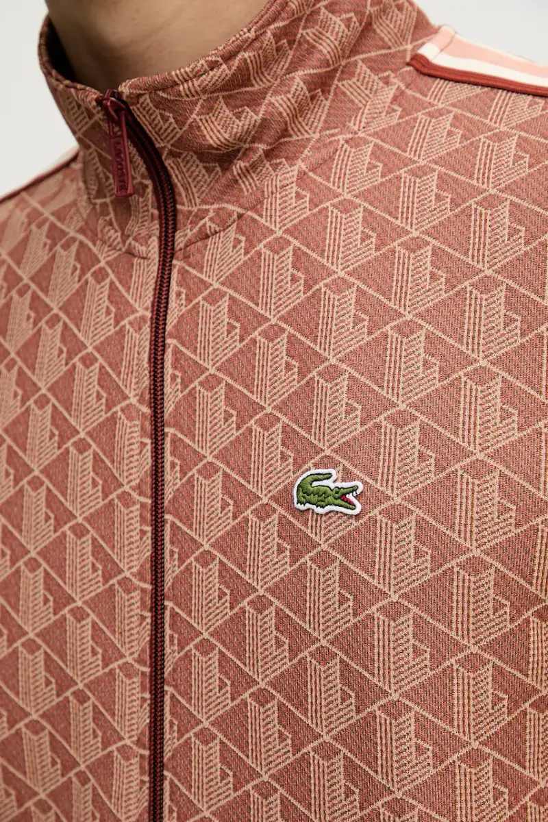 felpa uomo colore marrone Rosso miniatura 5