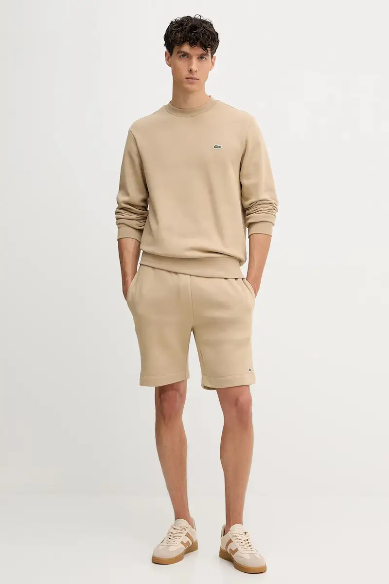 felpa uomo colore nero Beige miniatura 2