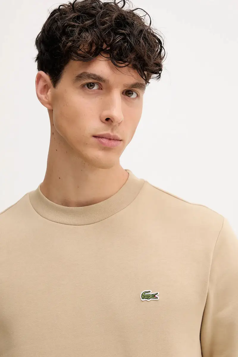 felpa uomo colore nero Beige miniatura 4