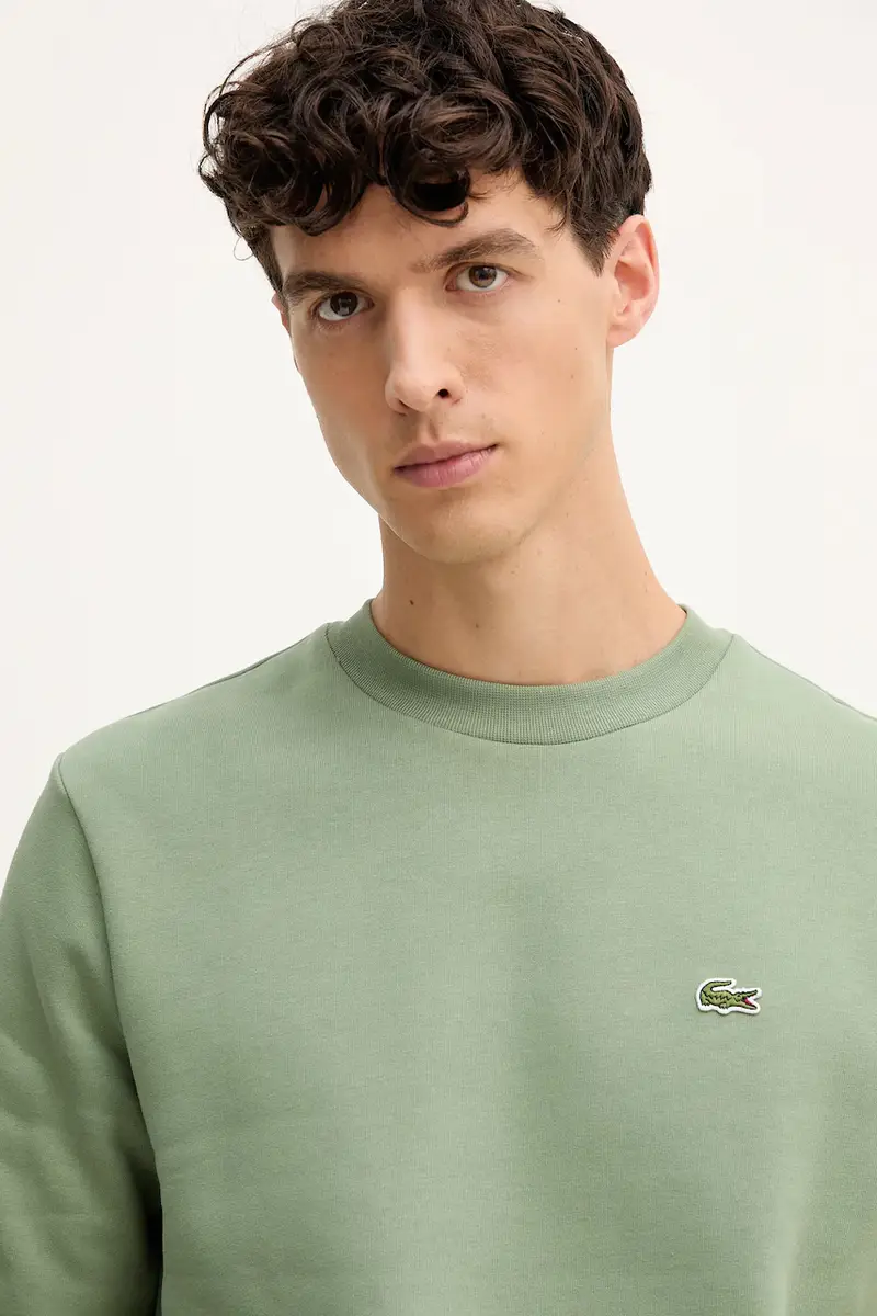 felpa uomo colore nero Verde miniatura 4