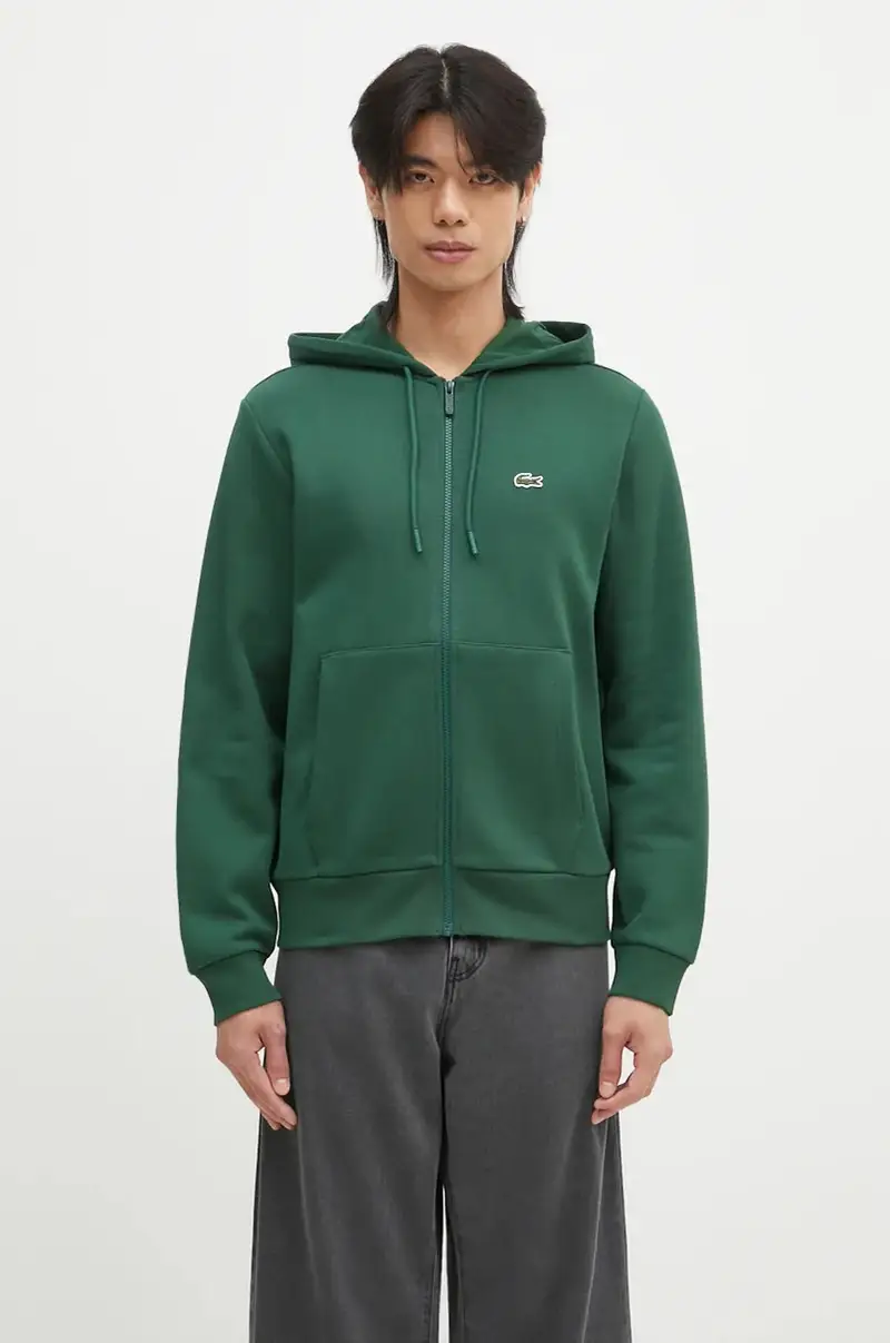 felpa uomo con cappuccio Verde