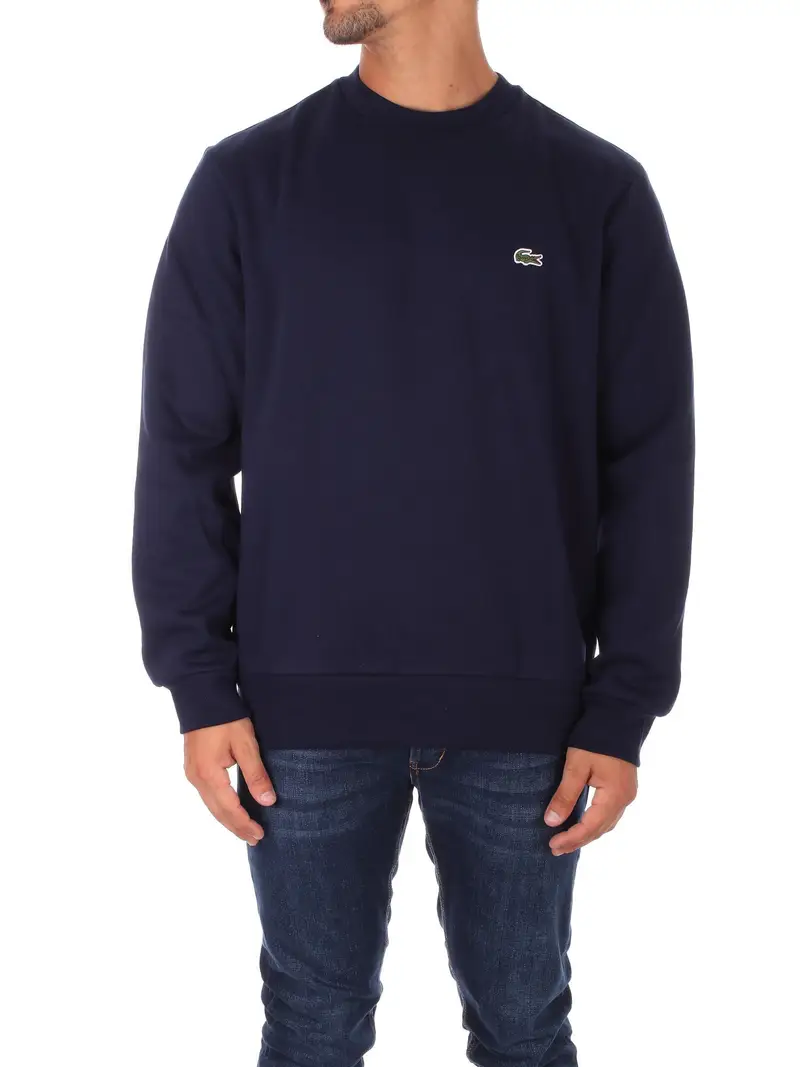 Felpa Uomo LACOSTE Blu Sweatshirt