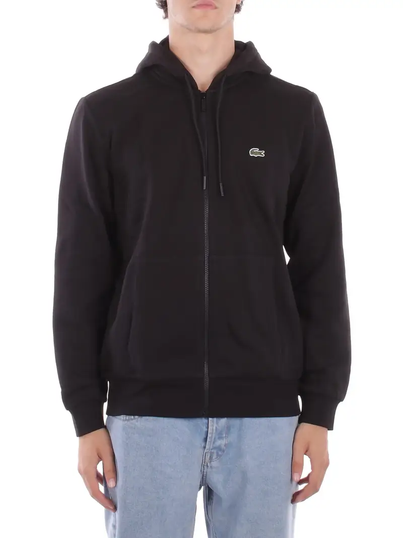 Felpa Uomo LACOSTE Nero Sweatshirt