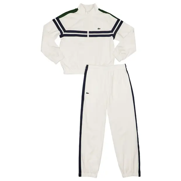 Front Stripe Croc Bambini - Tute da ginnastica Bianco - Woven White