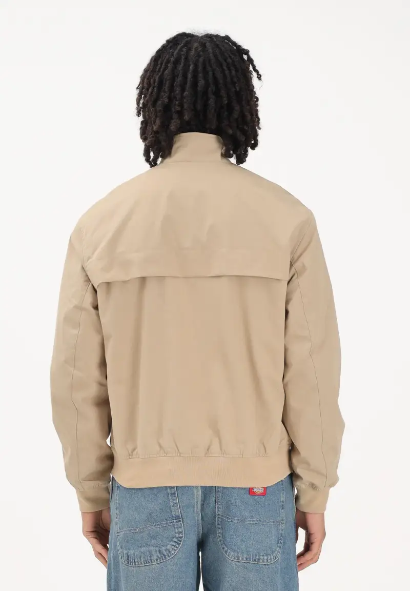 Giacca a vento Harrington beige da uomo miniatura 3