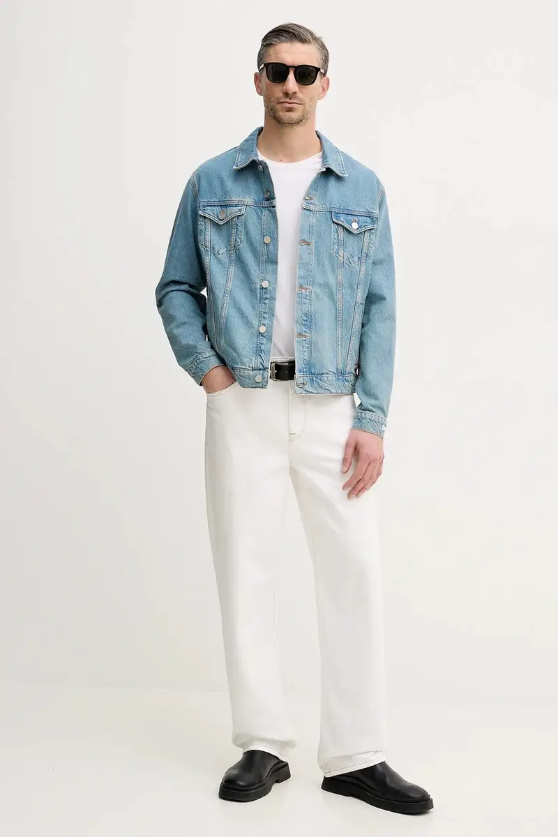 Lacoste Jeans Blu 3981071 miniatura 2