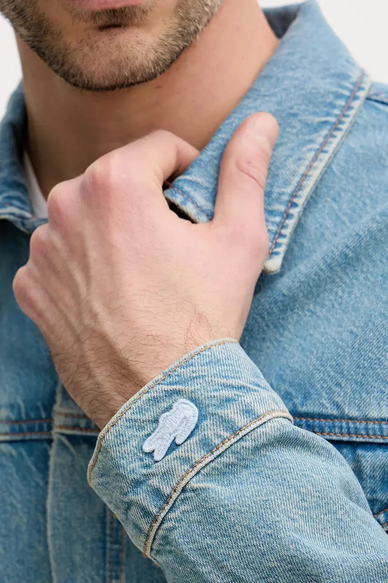 Lacoste Jeans Blu 3981071 miniatura 5