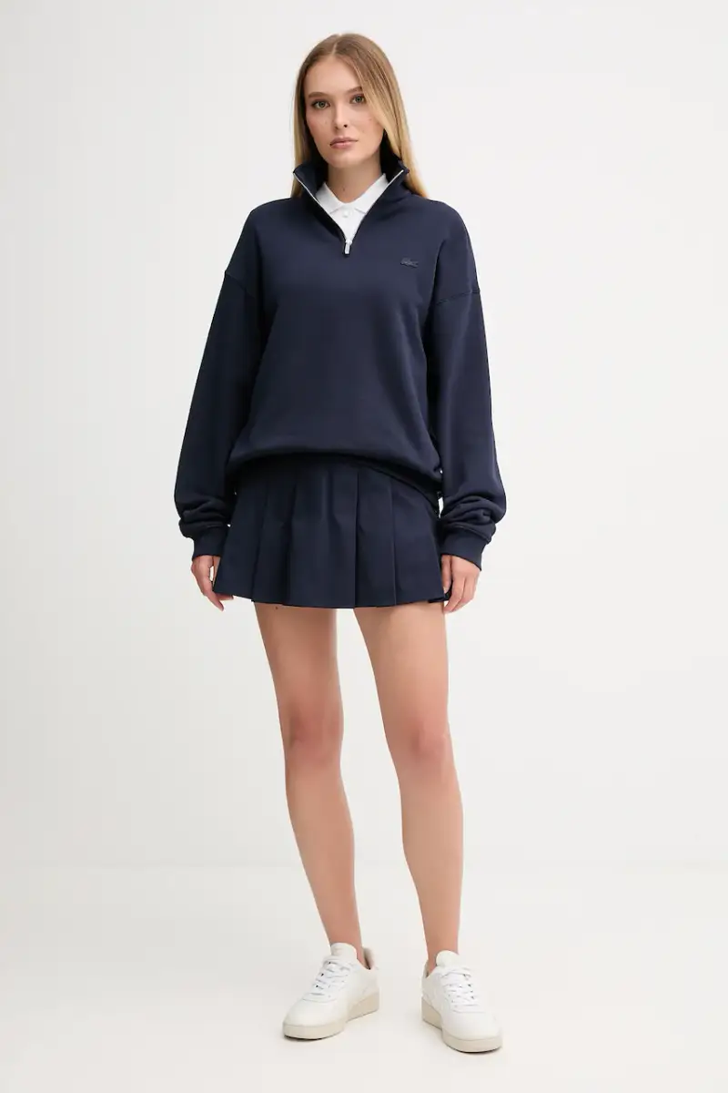 gonna colore blu navy JF8001 miniatura 2