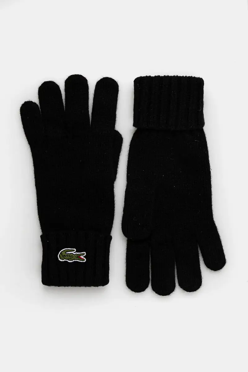 guanti in lana colore nero RV0452