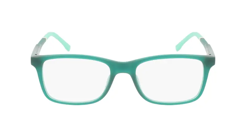 Junior L3647 315 Montature da vista Bio-iniettato Verde Squadrata Normale Fotocromatiche miniatura 3